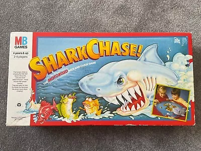Buy 1989 Shark Chase Board Game Vintage Retro Complete Working MB Game. • 12.95£
