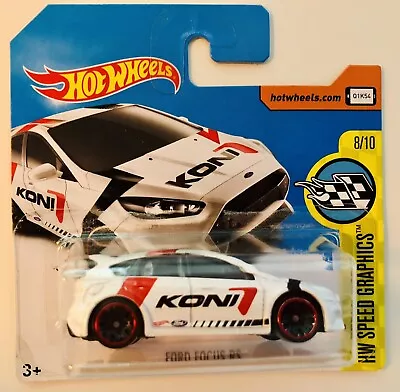 Buy HotWheels Cars (2017) Ford Focus RS NEW • 7.95£