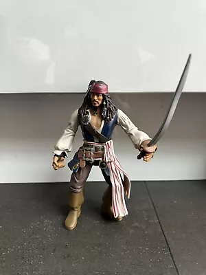 Buy Disney Zizzle Poc Pirates Of The Caribbean 6” Jack Sparrow Figure • 7.95£