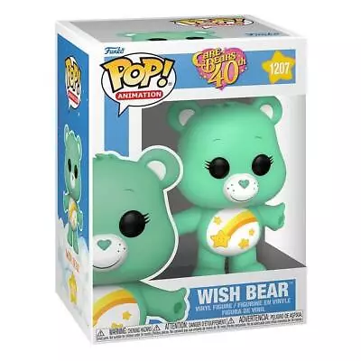 Buy Funko POP! - Care Bears 40th #1207 Wish Heart Bear Figure 9cm • 14.33£