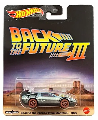 Buy Hot Wheels Premium Back To The Future Part Iii Time Machine 1955 Hcp22 • 15.98£