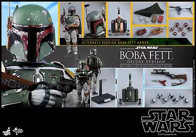 Buy 1/6 Hot Toys Mms464 Star Wars Ep V The Empire Strikes Back Boba Fett Deluxe Ver • 580.99£