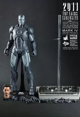 Buy Hot Toys Movie Masterpiece MMS153 Iron Man 2 Iron Man MK-IV Mark 4 Secret Project • 428.17£