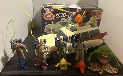 Buy Kenner Real Ghostbusters Ecto-1 & Figure Lot • 225£