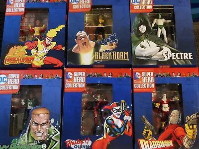 Buy DC Classic Figurine Collection Lot 3: 6 X Boxed DC Superheroes / Villains Harley • 39.99£