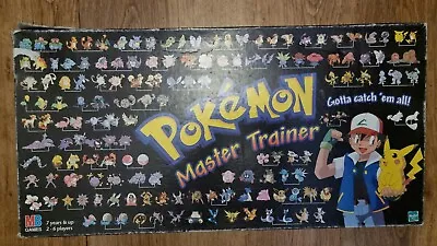 Buy Pokemon Master Trainer Board Game 1999 Hasbro Complete Apart From Instructions • 60£