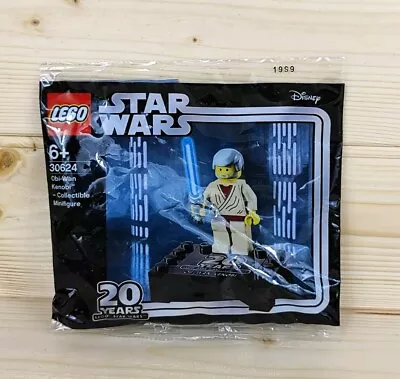 Buy LEGO Star Wars Obi-Wan Kenobi Minifigure Polybag 30624 20th Anniversary (Sealed) • 15.99£