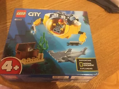 Buy Lego 60263 City Ocean Mini-yellow Submarine Building Set New Sealed Christmas  • 12.99£