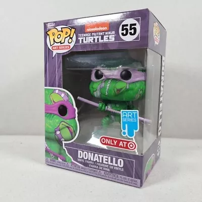 Buy Funko POP Figure Ninja Turtles Donatello Artist #55 NEW • 26.50£