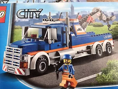 Buy Lego City Tow Truck Wrecker 60056 100% Complete With Instructions & Free Car Set • 27.95£