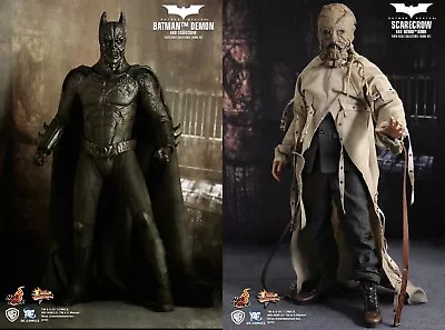 Buy Hot Toys Masterpiece Demon Batman & Scarecrow Batman Begins MMS140 * NEW * RARE* • 460£