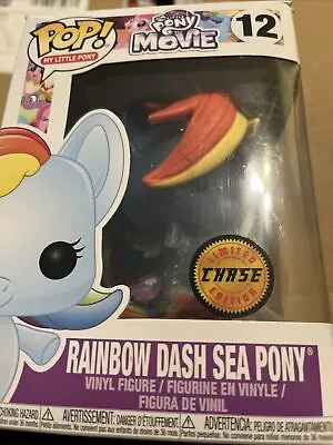 Buy Funko Pop! My Little Pony: MLP Movie - Rainbow Dash Sea Pony Limited Chase • 4.99£