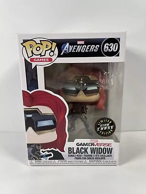 Buy Funko Pop! Games Marvel Avengers Limited Glow Vinyl Figure | Black Widow | #630 • 9.99£