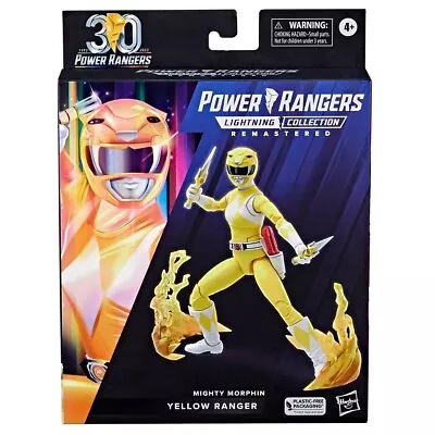 Buy Power Rangers Lightning Collection Remastered MMPR Yellow Ranger • 36.26£