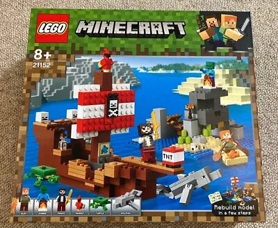Buy LEGO Minecraft The Pirate Ship Adventure 21152 New & Sealed, Retired Set • 60£