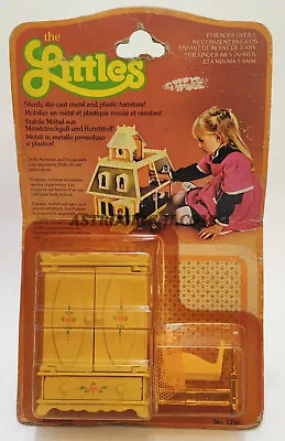 Buy Mattel Littles 1796 Doll House Sturdy Diecast Furniture Vintage 1980 Nib • 19.52£