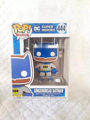 Buy Funko Pop! DC Super Heroes Gingerbread Batman Holiday 2022 #444 New In Box • 9.99£