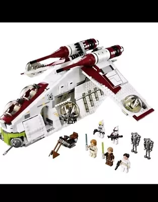 Buy Star Wars: Republic Gunship Similar To (75021) Complete Set ,NOT LEGO BLOCKS  • 59.95£