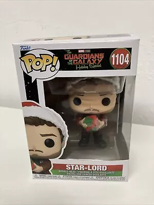 Buy Funko Pop Marvel - Guardians Of The Galaxy Holiday Special Star Lord #1104 Xmas • 10.50£