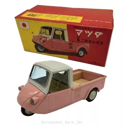 Buy Akabaco BC Mandaiya Mazda K360 Vintage Tin Car Pink & White With Box From Japan • 1,459.16£