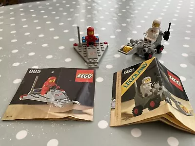 Buy Vintage Space Lego 885 & 6821 • 2.50£