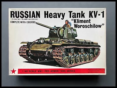 Buy Bandai Russian Heavy Tank KV-1  Kliment Woroschilow  1:48 Model Kit • 54.95£