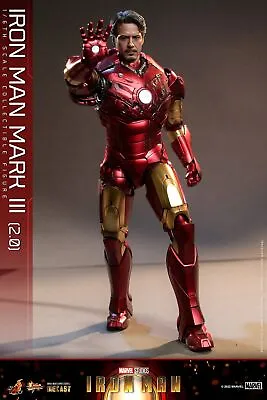 Buy In Hand Hot Toys MMS664D48B Iron Man 1/6 Mark III (2.0) (Special Edition) Figure • 554£