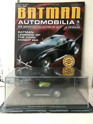 Buy Automobilia Eaglemoss 32 - Batman Legends Of The Dark Knight 64 30 Vehicle + Mag • 11.99£