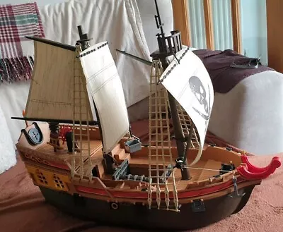 Buy Playmobil Lge Pirate Ship With Pirate Figure/see Description  • 20£