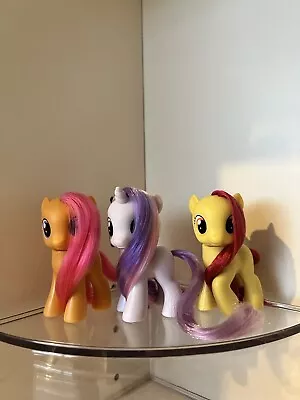 Buy My Little Pony - Pony School Pals Rare G4 Scootaloo, Sweetie Belle, Apple Bloom • 40£