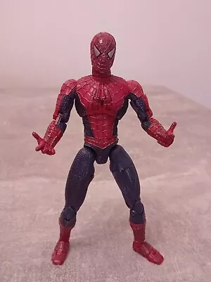 Buy Spider-Man The Movie - 2002  - Super Poseable SpiderMan Action Figure 6” • 45.99£