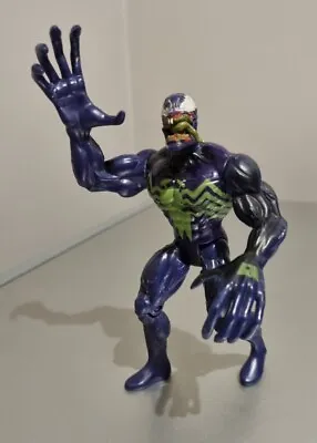 Buy Venom Villain ( Geen / Purple Version ) Spiderman 5  Figure Marvel Toybiz 1997 • 28.95£