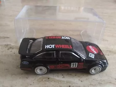 Buy Hot Wheels Ford '87 Sierra Cosworth RS Black ,Custom Real Rubber Tyres. Loose  • 5£
