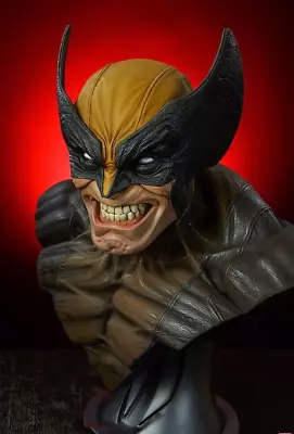Buy Wolverine Life Size Bust Statue Collectible Figurine Sideshow 27.6in　OPEN BOX • 1,570.21£