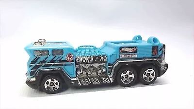 Buy 2014 Hot Wheels 5 ALARM Light Baby Blue 41/250 GREAT CAR Fire Truck Rescue • 2.99£