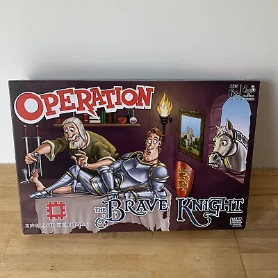 Buy 290. Hasbro English Heritage The Brave Knight Operation Board Game VGC Complete • 9.99£
