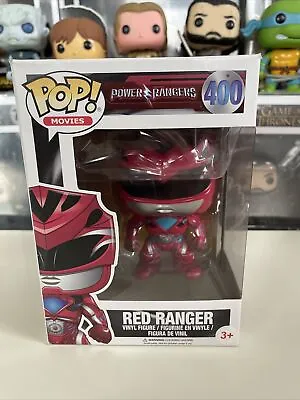 Buy Pop Movies Power Rangers #400 Red Ranger Vinyl Figure Funko  • 15£