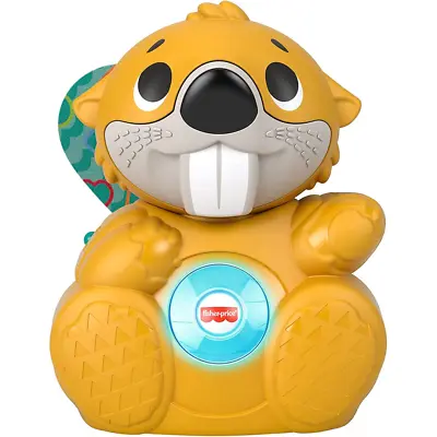 Buy Fisher-Price Linkimals Boppin Beaver Light Up Musical Activity Toy For Baby • 15.99£
