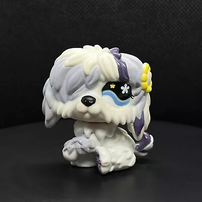 Buy Littlest Pet Shop | LPS  #466 Blue And White Sheep Dog Long Hair • 10.99£