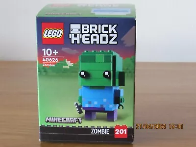 Buy Lego BrickHeadz Minecraft Zombie 40626 • 13.99£