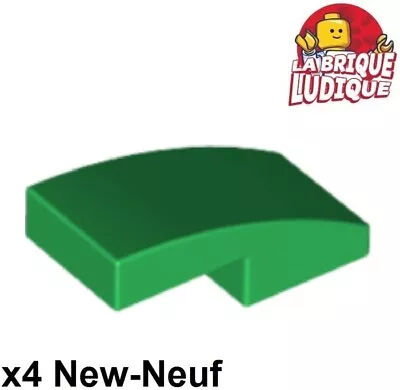 Buy NEW LEGO 4x Slope Curved Slope 1x2 Green/Green 11477 • 1.15£