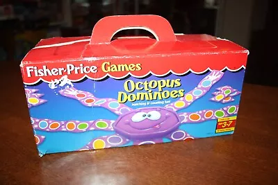 Buy Fisher Price Games Octopus Dominoes Matching & Counting Fun! 1998 Complete! • 20.83£