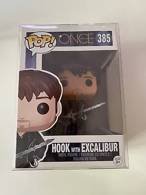 Buy Funko Pop! Once Upon A Time  - Hook Wirh Excalibur Vinyl Action Figure #385 • 25£