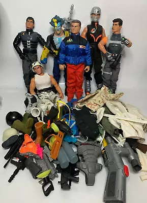 Buy Job Lot Of Hasbro Action Man And Outfits Weapons Etc ACTIONMAN • 40£