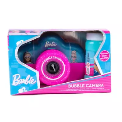 Buy Barbie Camera Shaped Bubble Maker Blower Machine. Girls Kids Toy 3+ Perfect Gift • 9.45£