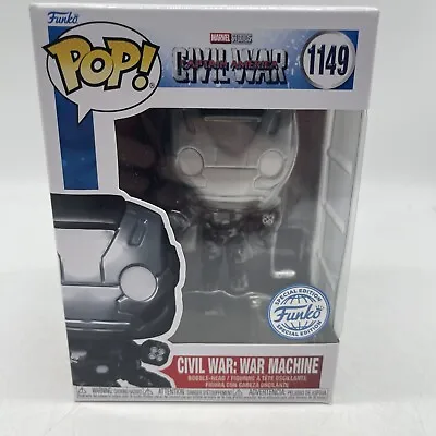 Buy War Machine Funko Pop 1149 Marvel Civil War Captain America Scene Special Editio • 19.99£
