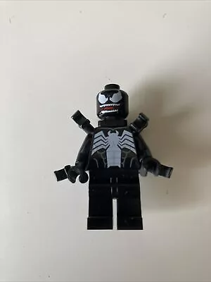 Buy LEGO Minifigure Super Heroes Spider-Man Venom Teeth Parted Great Condition SH664 • 5.25£