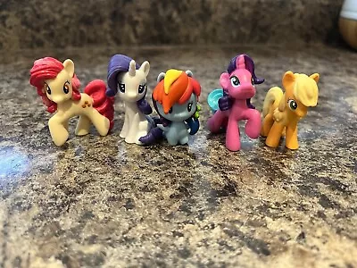 Buy My Little Pony Cutie Mark Crew RainbowDash Apple Jack Sea Pony Fluttershy Bundle • 12£