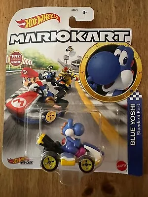 Buy Hot Wheels Mario Kart / Dark Blue Purple Yoshi Standard Kart / Brand New Sealed • 22.99£