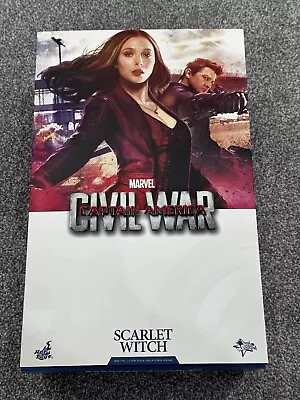 Buy Hot Toys Marvel Captain America Civil War Scarlet Witch 1/6th Mms370 Pre Owned • 265£